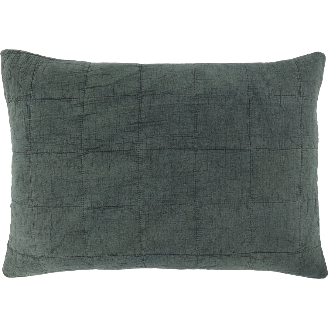 Chic Antique – Aix Kissenbezug Forest Green 40 × 60 cm