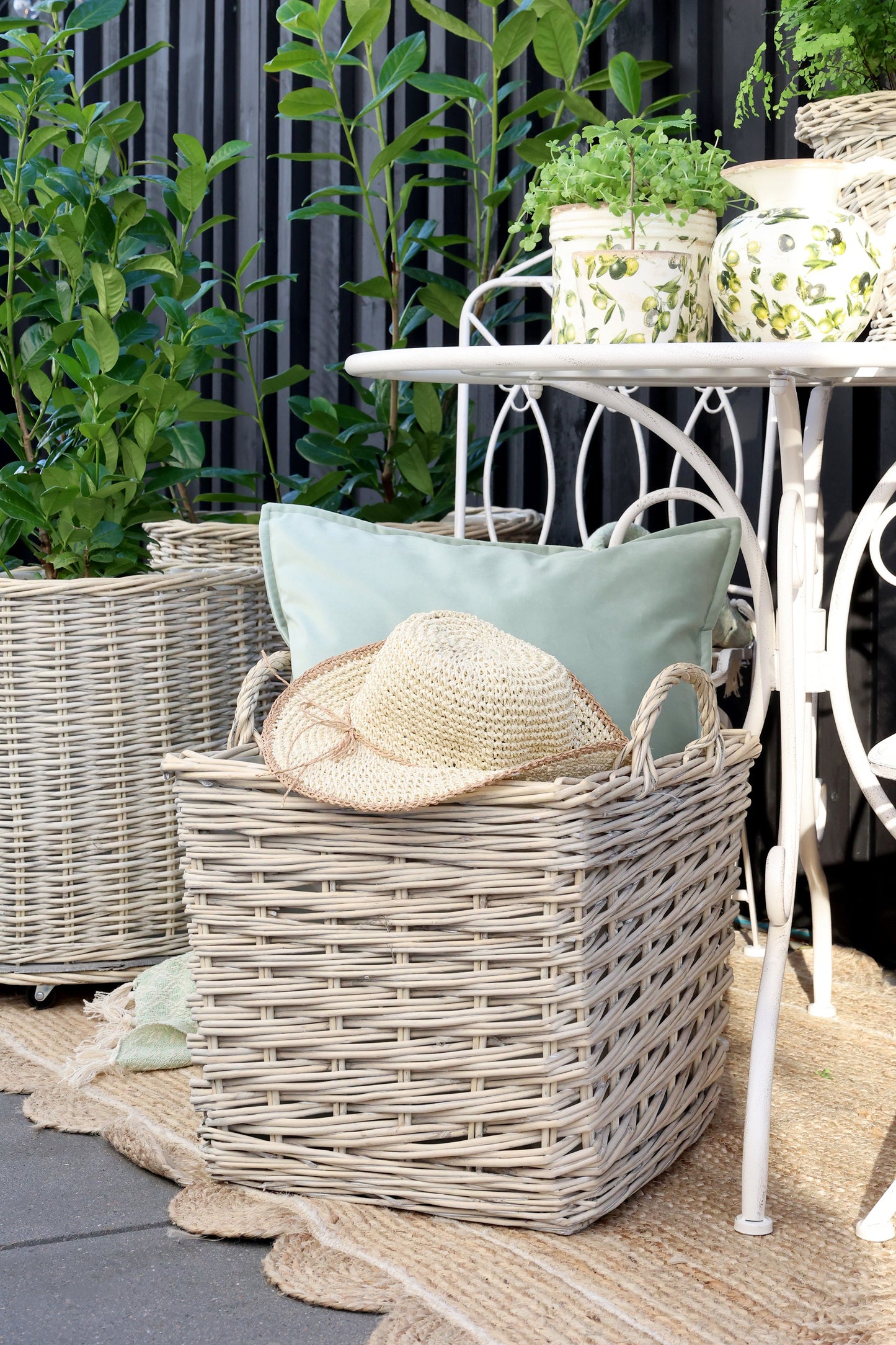 Chic Antique - Aix Kissenbezug aus Samt L50/B70 cm Verte