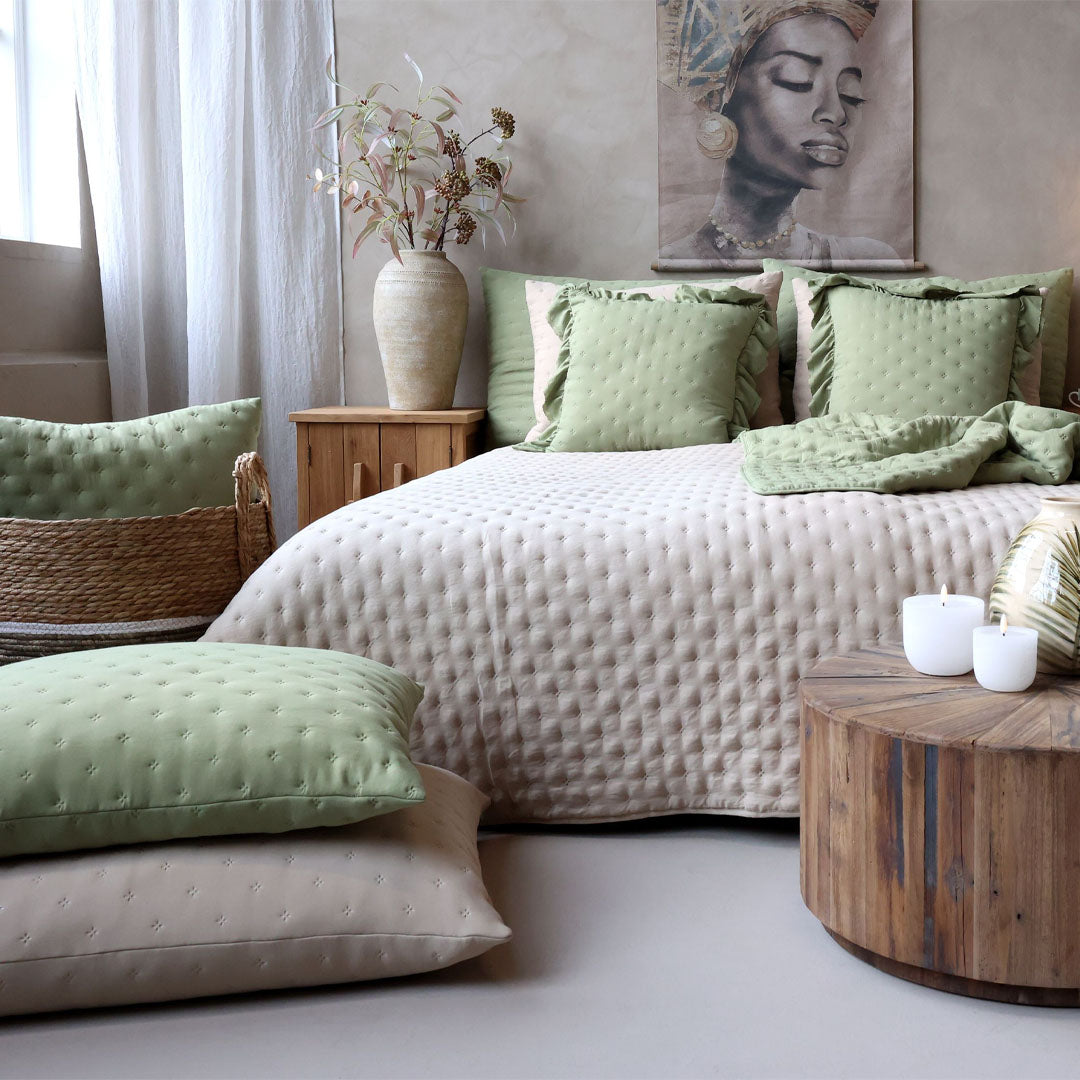 Aix Soft Kissenbezug – Verte – 60 × 90 cm