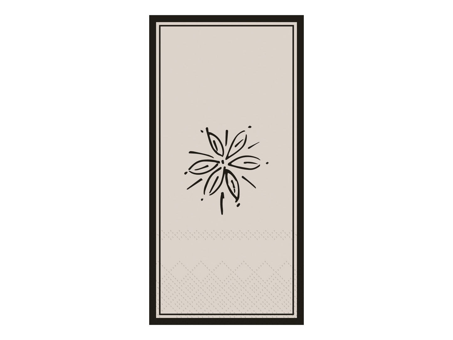 Chic Antique - Blumenservietten 3-lagig, 16 Stück - 40x40 cm