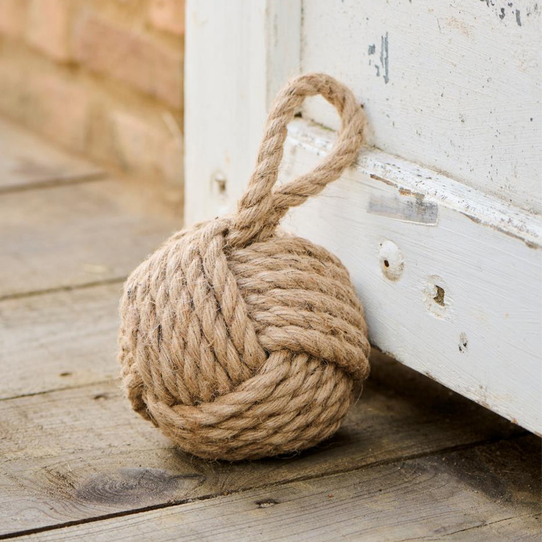 Ib Laursen – Türstopper mit Schlaufe aus Jute