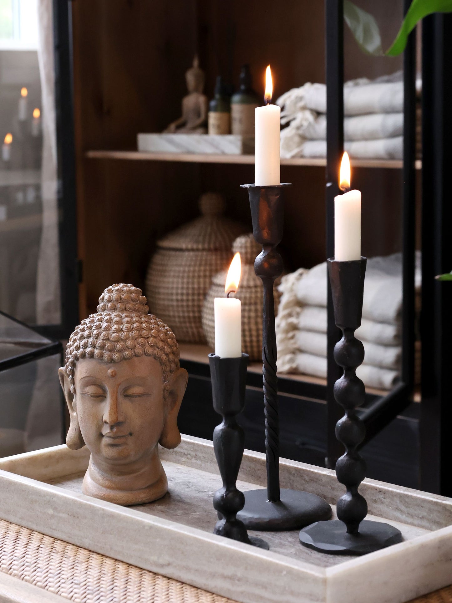 Chic Antique - Buddha H19,5/L11/B11,5 cm Latte