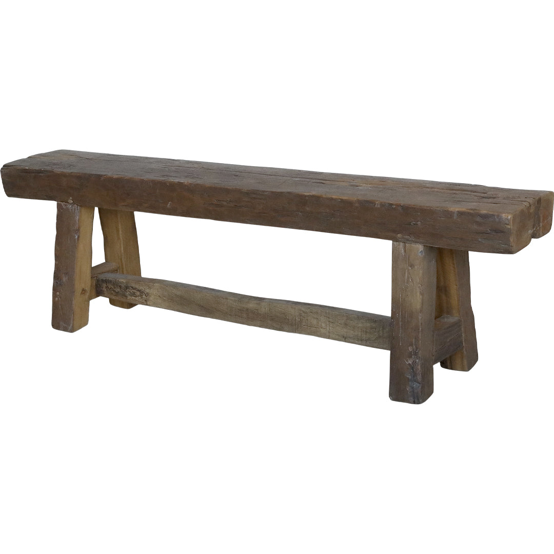 Grimaud Bank aus recyceltem Holz – Rustikale Schlichtheit mit authentischem Charme