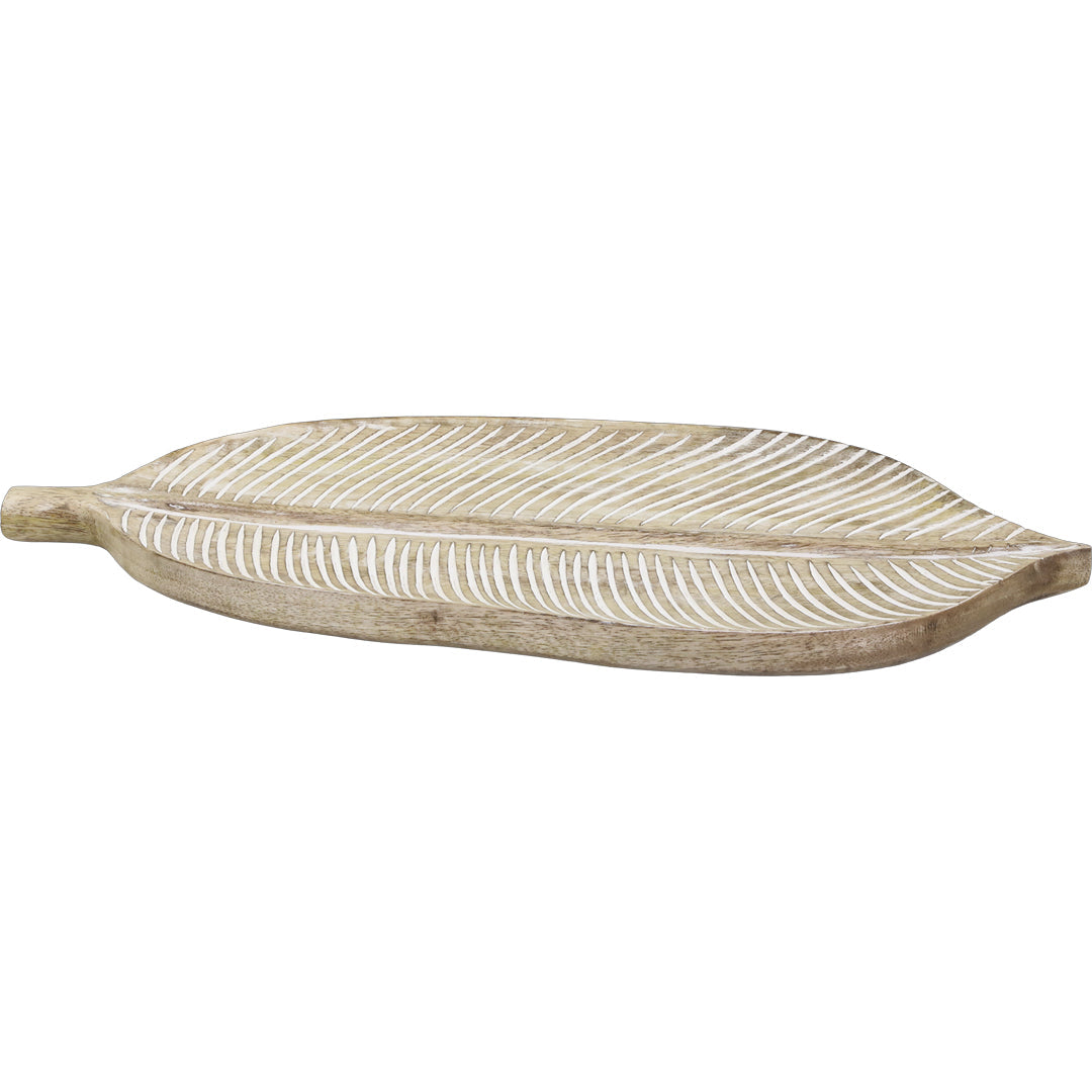 Chic Antique – Tours Glashaube mit Schnitzerei – H21 / Ø27 cm Natur