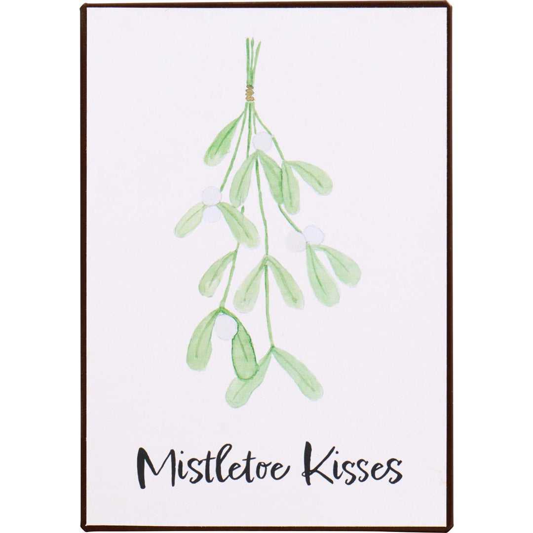 Ib Laursen - Metallschild „Mistletoe Kisses“