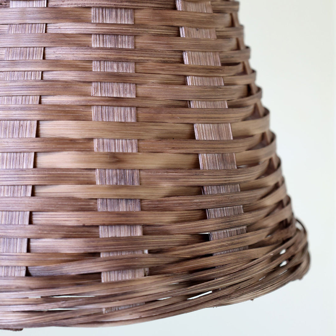 Chic Antique – Rattan Pendelleuchte – Natur (H32 / Ø22 cm)