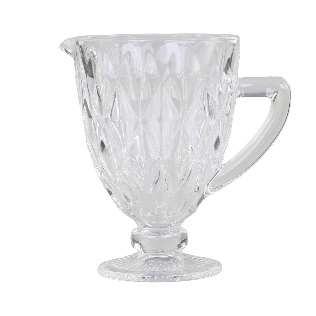 Chic Antique – Glaskaraffe mit Diamantschliff | H19,5 cm