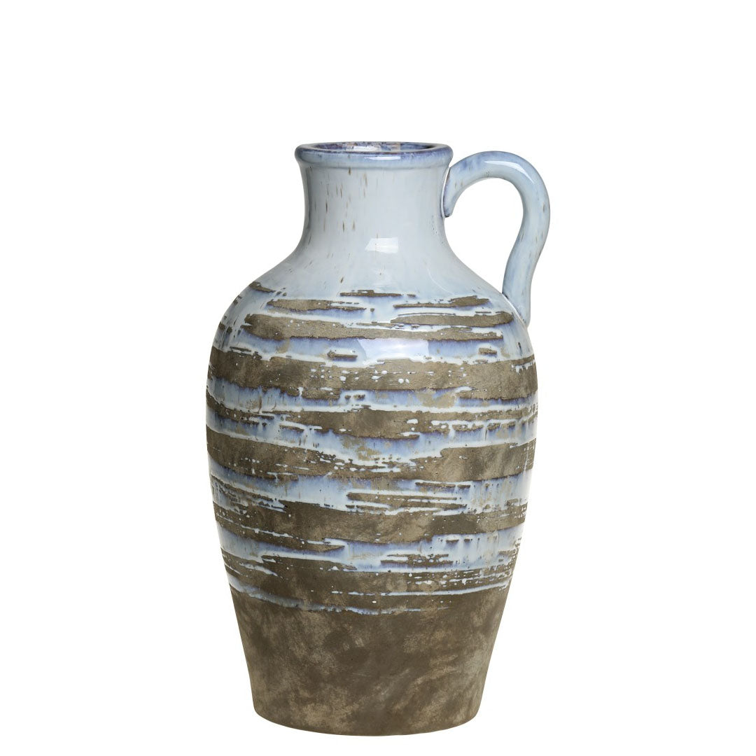 Chic Antique – Maxim Vase mit Henkel – Opal, H50 / Ø30 cm