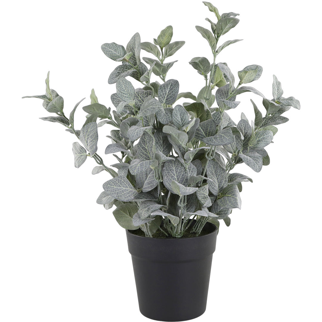 Chic Antique – Künstliche Salbeipflanze im Schwarzen Topf H45 Ø14 cm