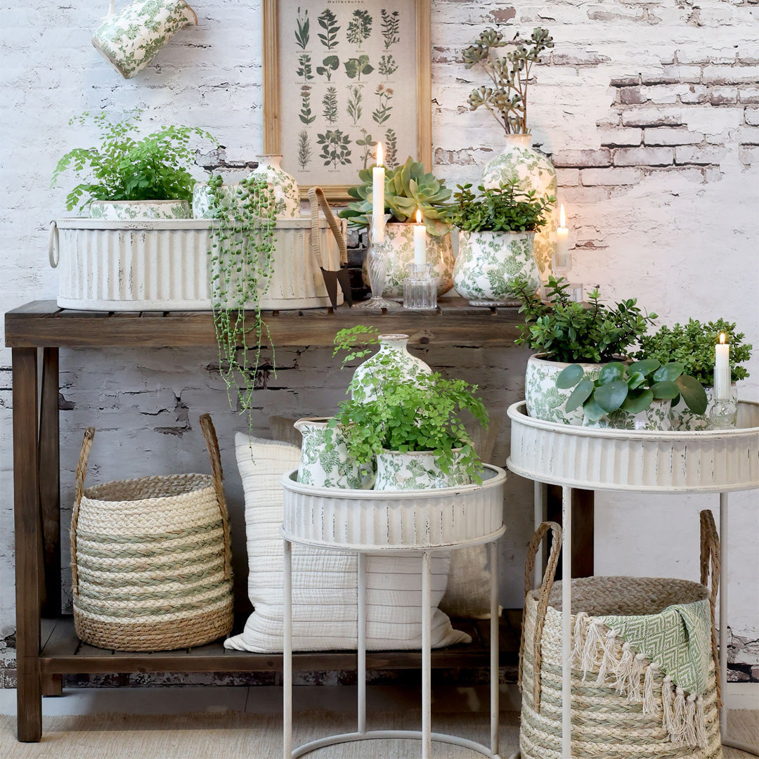 Chic Antique – Geflochtenes Korbset in Natur, 3-teilig