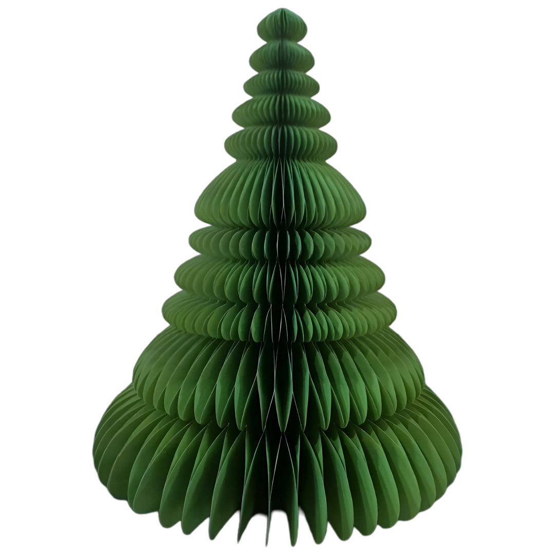 Faltbarer Papier-Weihnachtsbaum Grün, 50 cm