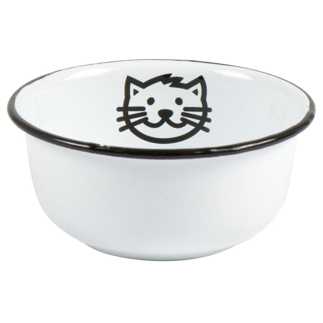 Ib Laursen - Fressnapf für Katze Emaille