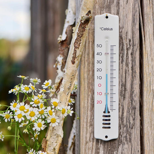 Ib Laursen – Wandthermometer im Emaille-Look – von -30 °C bis +50 °C