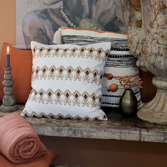 Chic Antique - Aix Kissenbezug mit Paisleymuster 50 x 50 cm