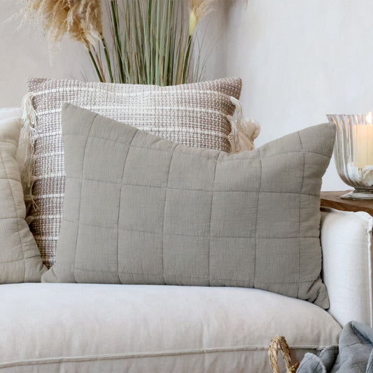 Chic Antique – Aix Kissenbezug Latte 40 × 60 cm