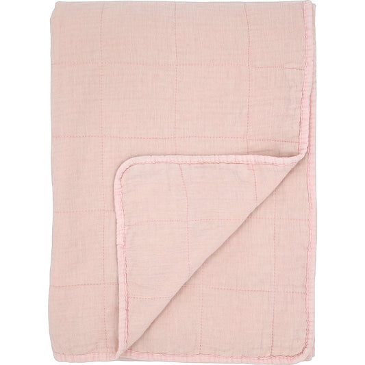 Chic Antique – Vintage Quilt Steppdecke Rosa 130 × 180 cm
