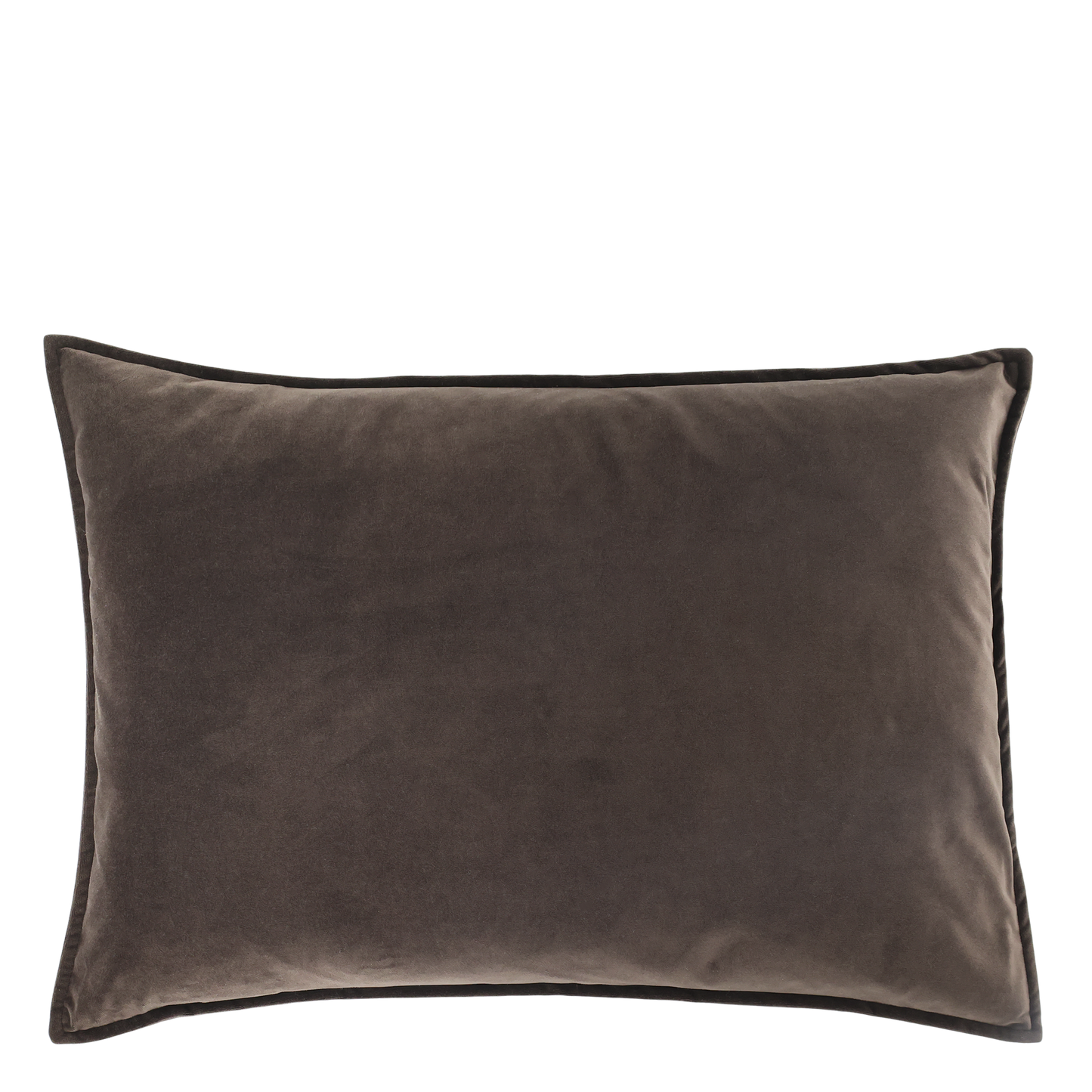Chic Antique - Aix Kissenbezug aus Samt L50/B70 cm Mocca