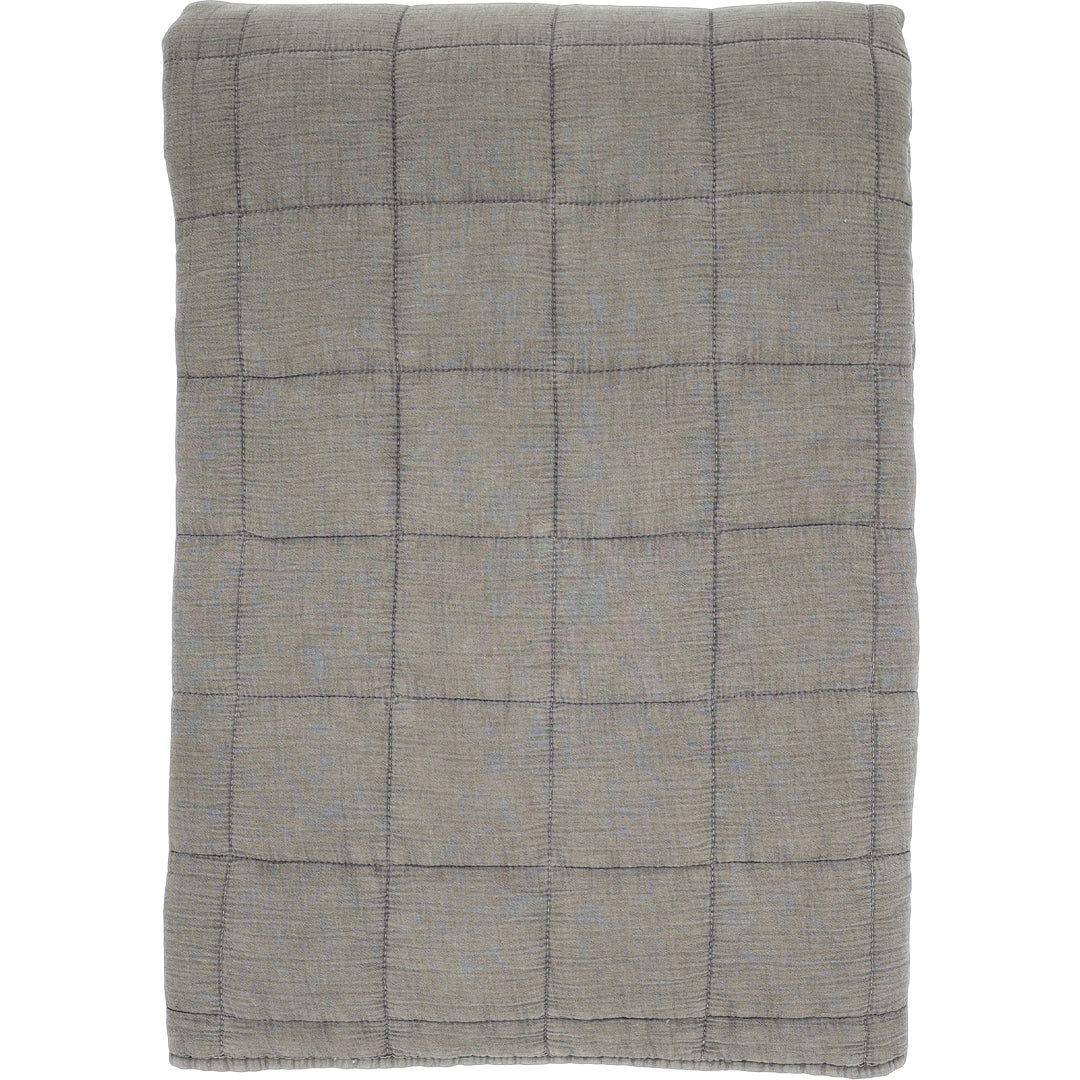 Chic Antique – Vintage Quilt Steppdecke Latte 240 × 240 cm