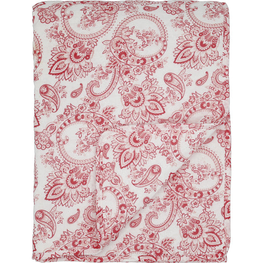 Chic Antique – Vintage Quilt Steppdecke mit Paisleymuster 130 × 180 cm