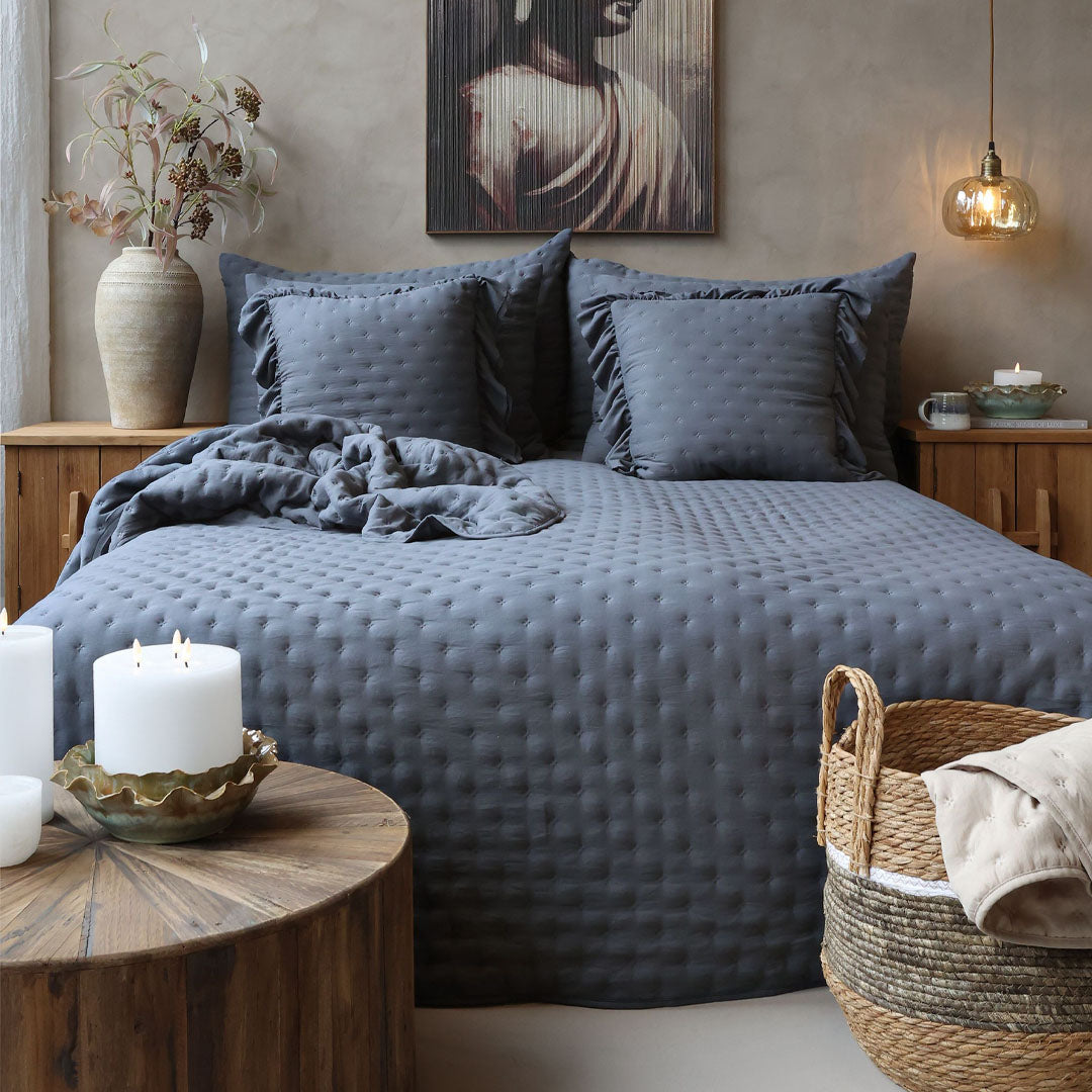 Aix Soft Kissenbezug – Midnight – 50 × 70 cm