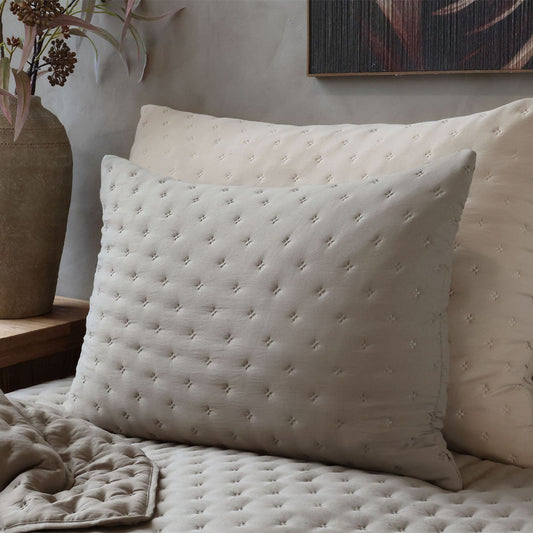 Aix Soft Kissenbezug – Latte – 50 × 70 cm