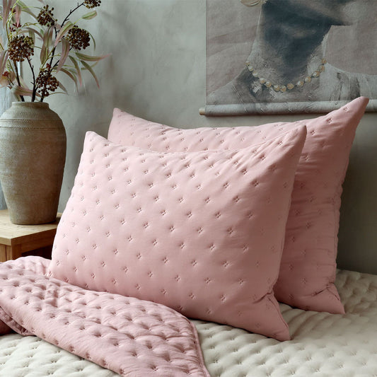 Aix Soft Kissenbezug – Old Rose – 50 × 70 cm