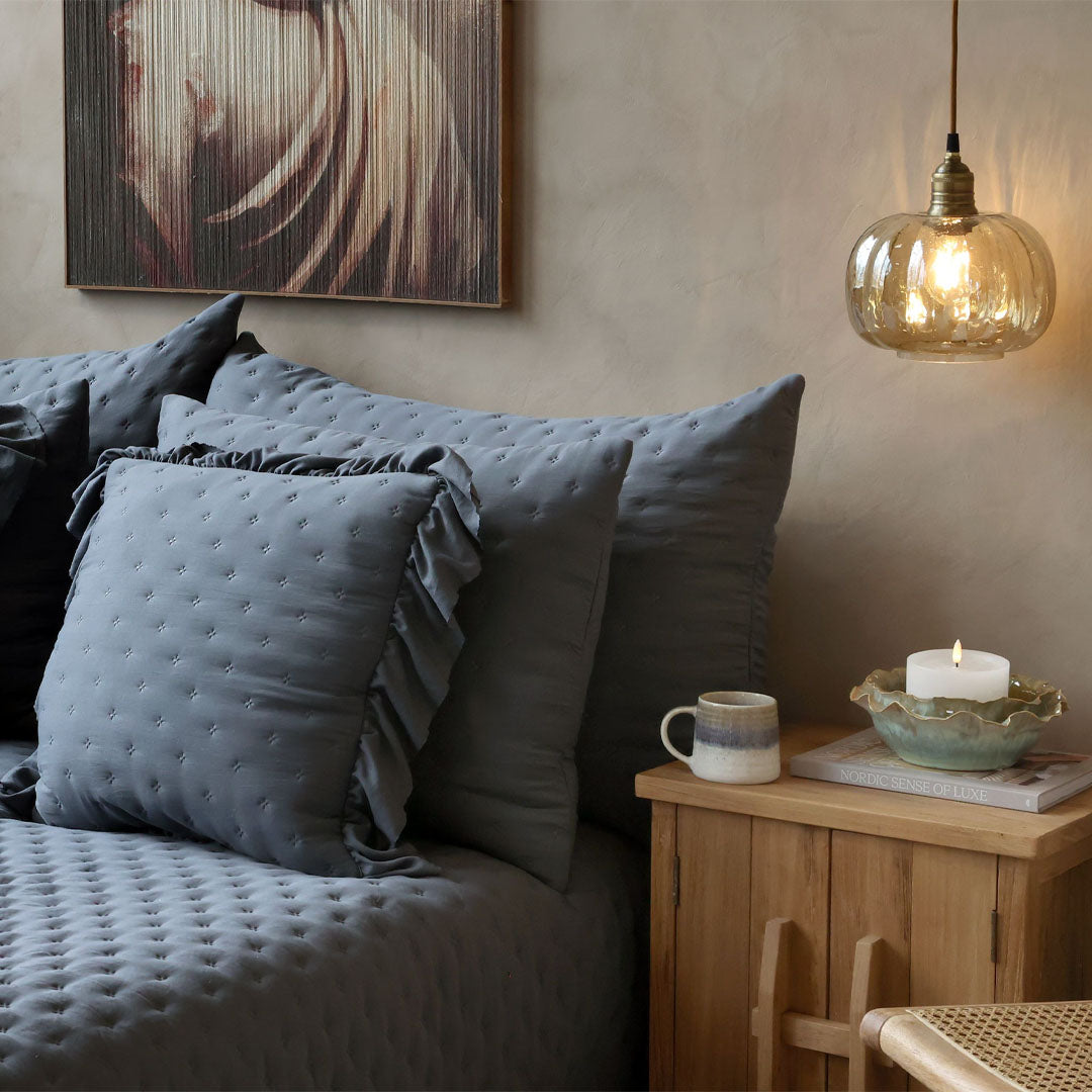 Aix Soft Kissenbezug – Midnight – 60 × 90 cm