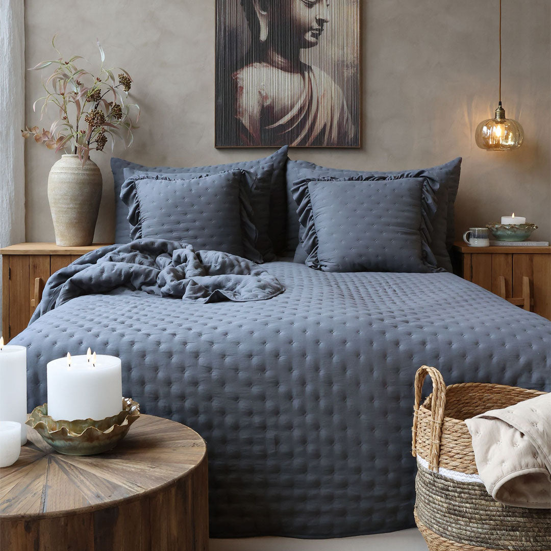 Aix Soft Kissenbezug – Midnight – 60 × 90 cm