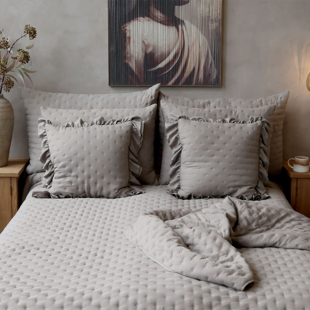 Aix Soft Kissenbezug – Latte – 60 × 90 cm