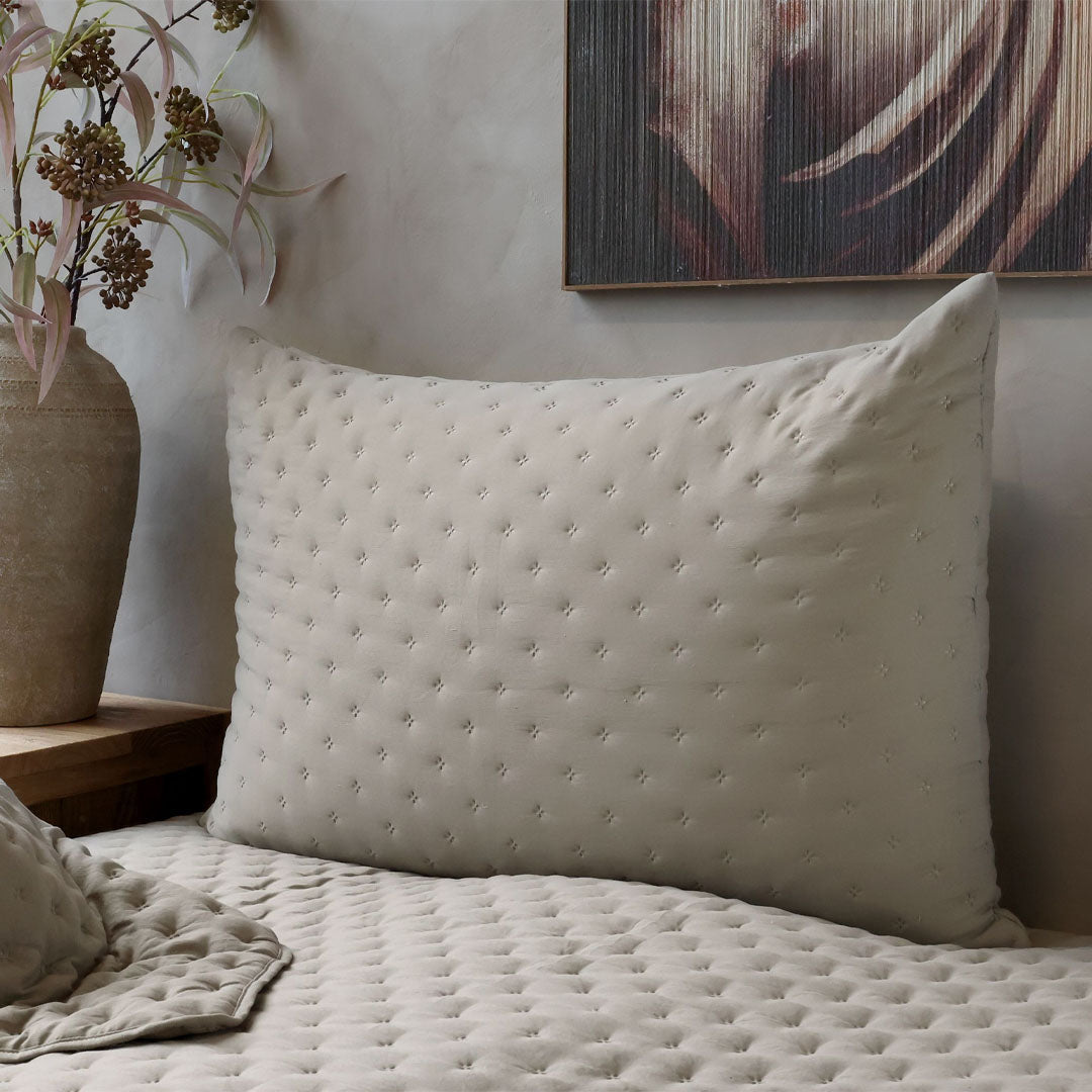 Aix Soft Kissenbezug – Latte – 60 × 90 cm