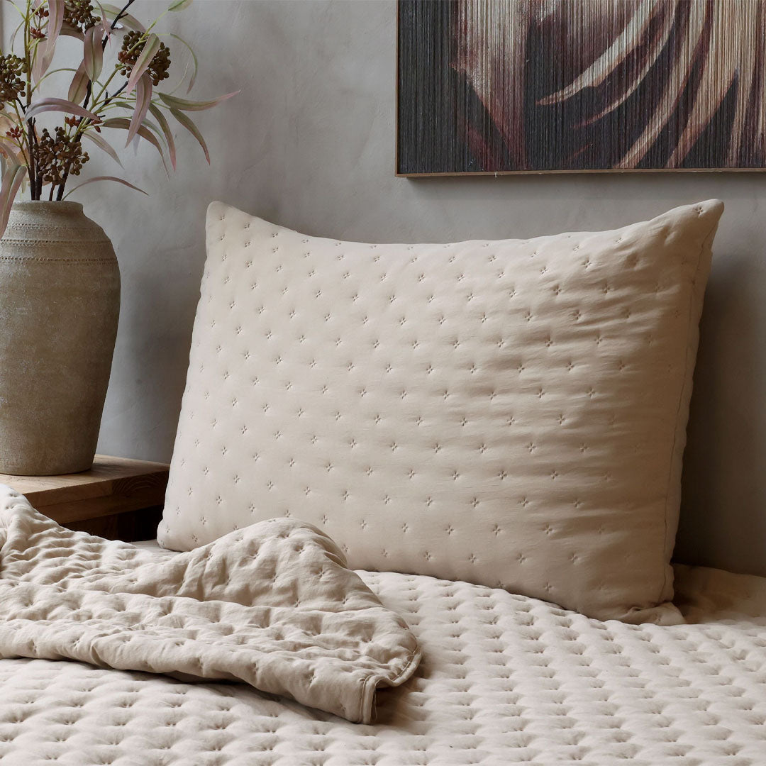 Aix Soft Kissenbezug – Leinen – 60 × 90 cm