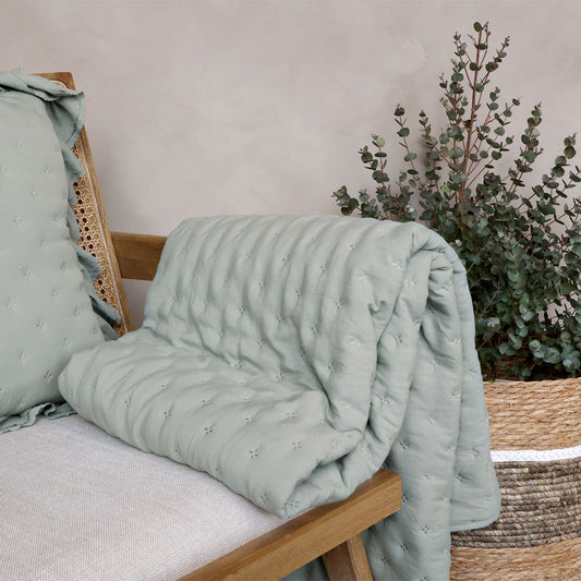 Aix Soft Quilt – Opal – 130 × 180 cm