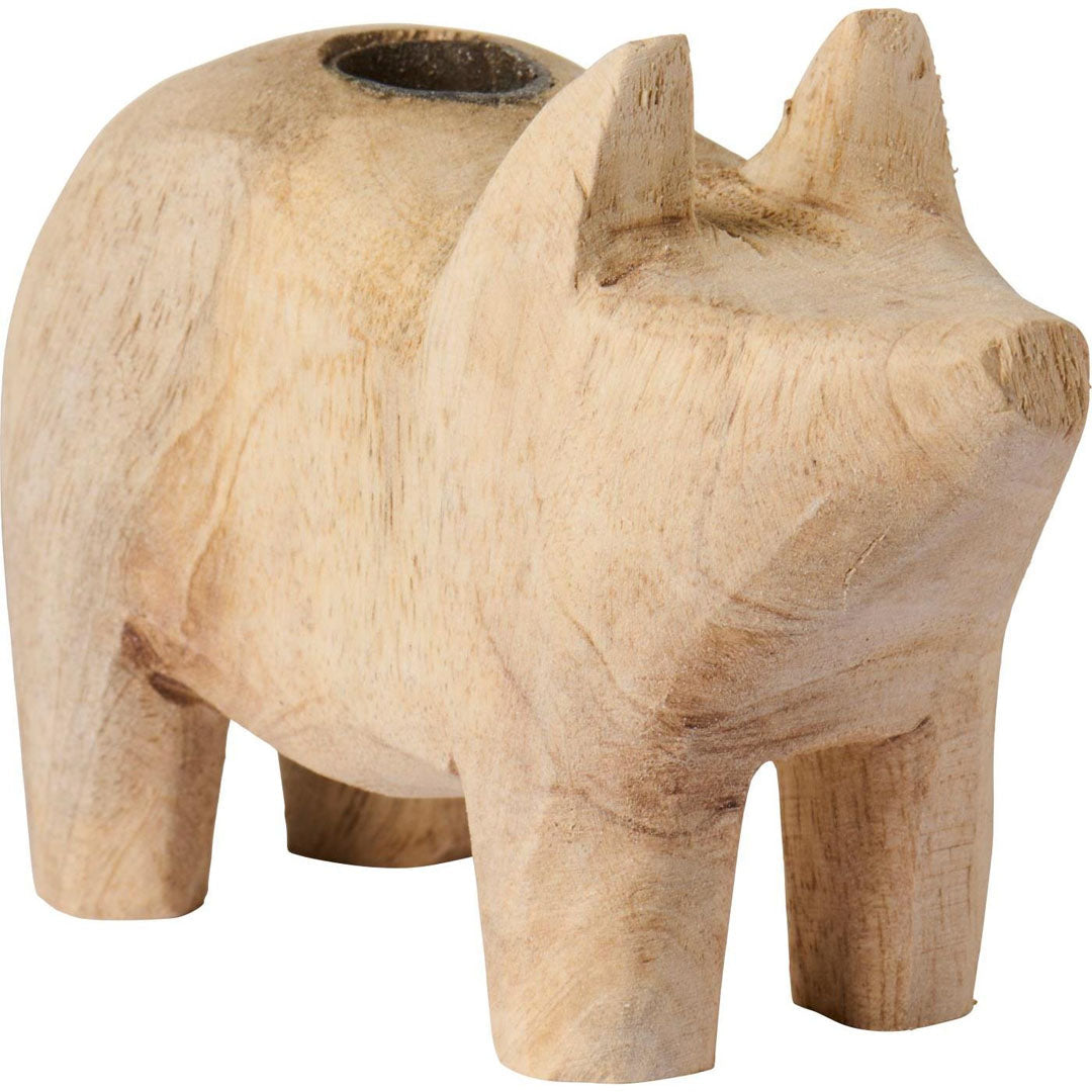 Ib Laursen – UNIKA Kerzenhalter Schwein – klein