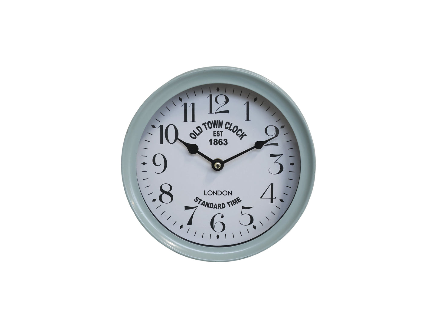 Chic Antique – Wanduhr Ø22,5 cm, Verte