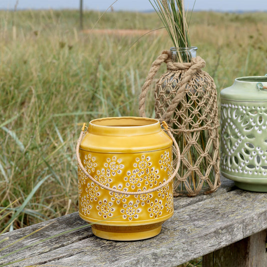 Chic Antique – Windlicht in Mellow mit Muster