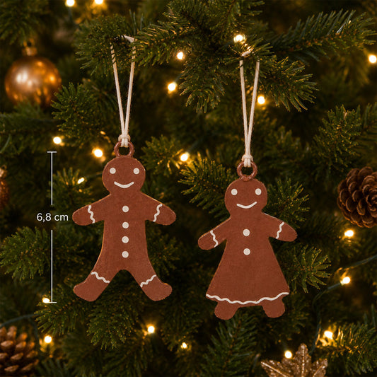 Ib Laursen – Lebkuchenfiguren zum Aufhängen – 2er-Set