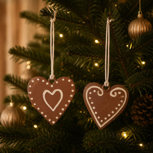 Ib Laursen – Lebkuchenherzen zum Aufhängen – 2 Stück | My Nostalgic Christmas
