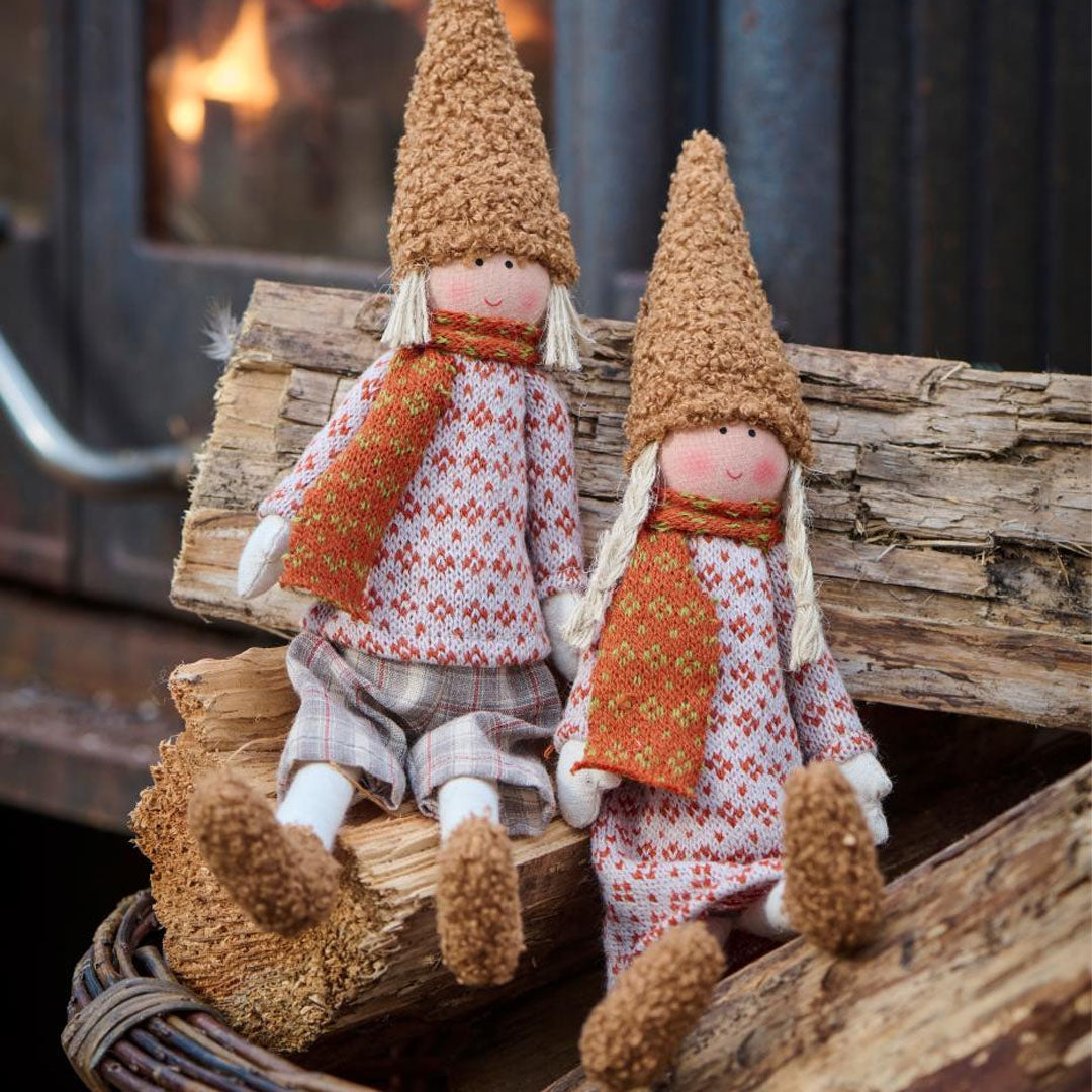 Ib Laursen – Wichtel 2er-Set Selma & Storm – My Nostalgic Christmas