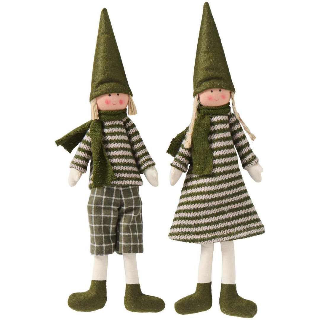 Ib Laursen – Wichtel 2er-Set Tine & Toke – My Nostalgic Christmas