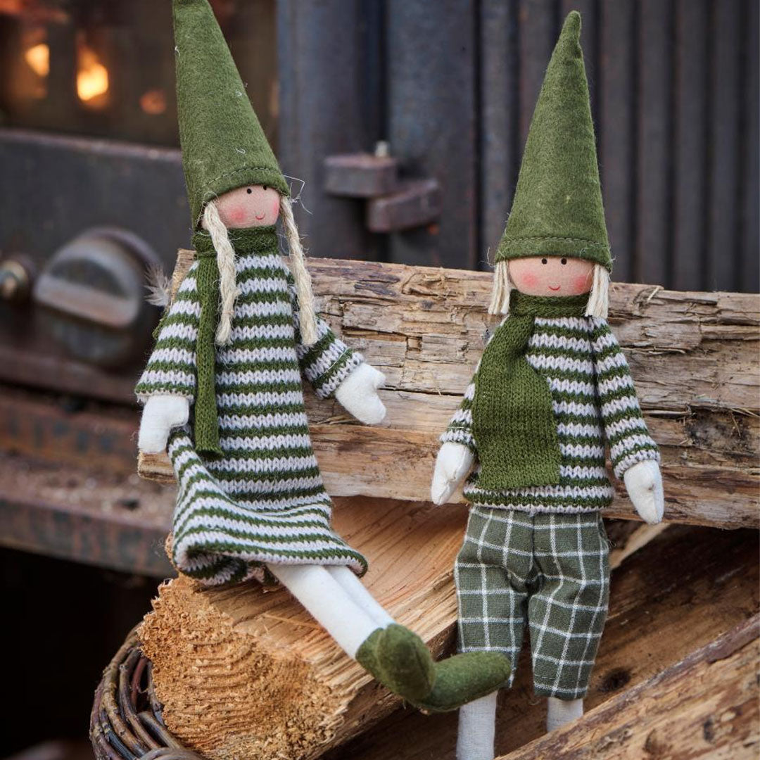 Ib Laursen – Wichtel 2er-Set Tine & Toke – My Nostalgic Christmas