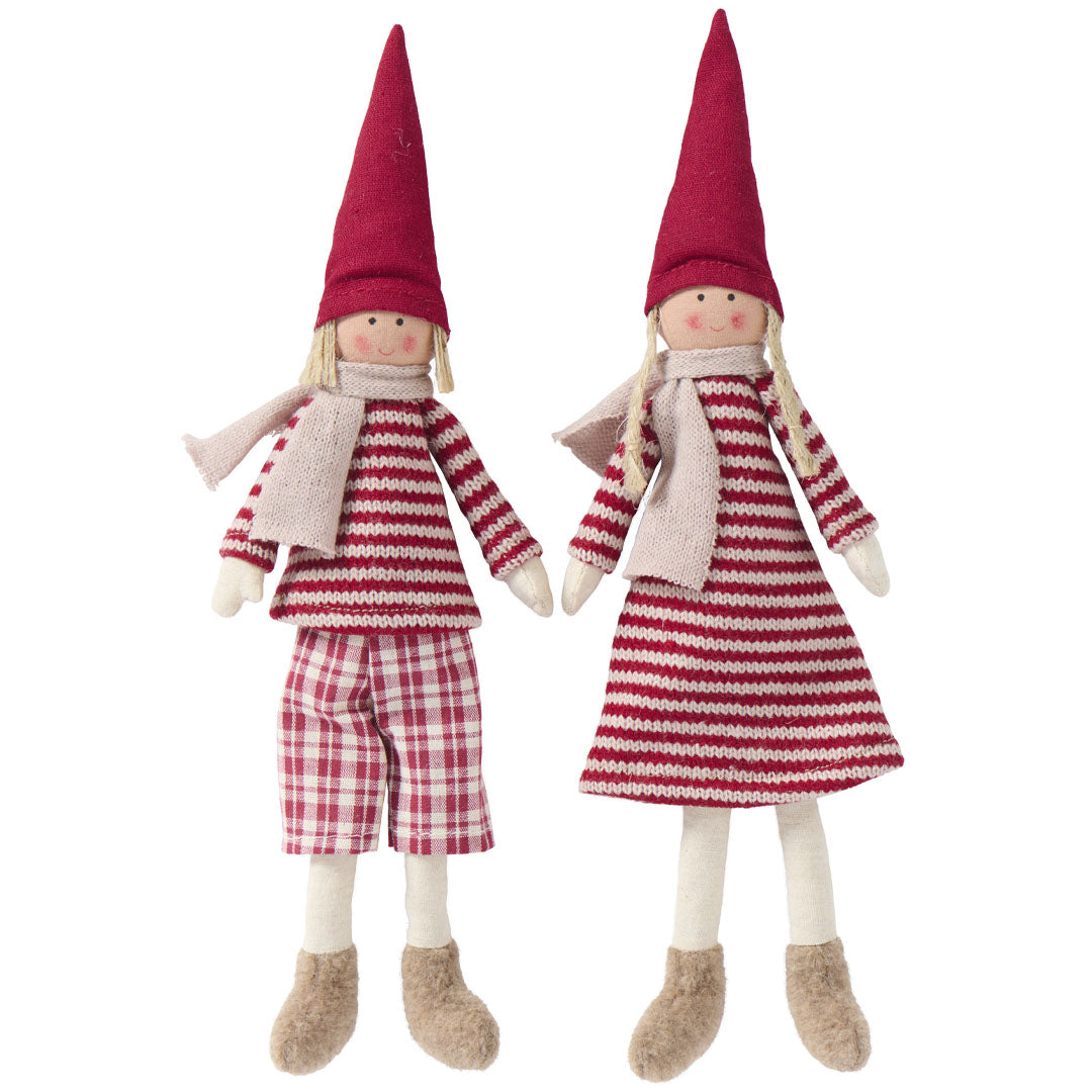 Ib Laursen – Wichtel 2er-Set Thilde & Thue – My Nostalgic Christmas