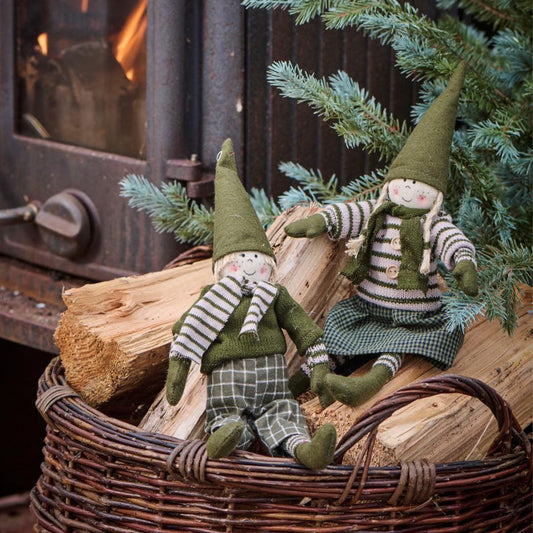 Ib Laursen – Wichtel 2er-Set Line & Louie – My Nostalgic Christmas