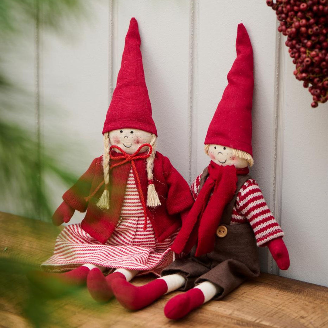 Ib Laursen – Wichtel 2er-Set Lotte & Leo – My Nostalgic Christmas