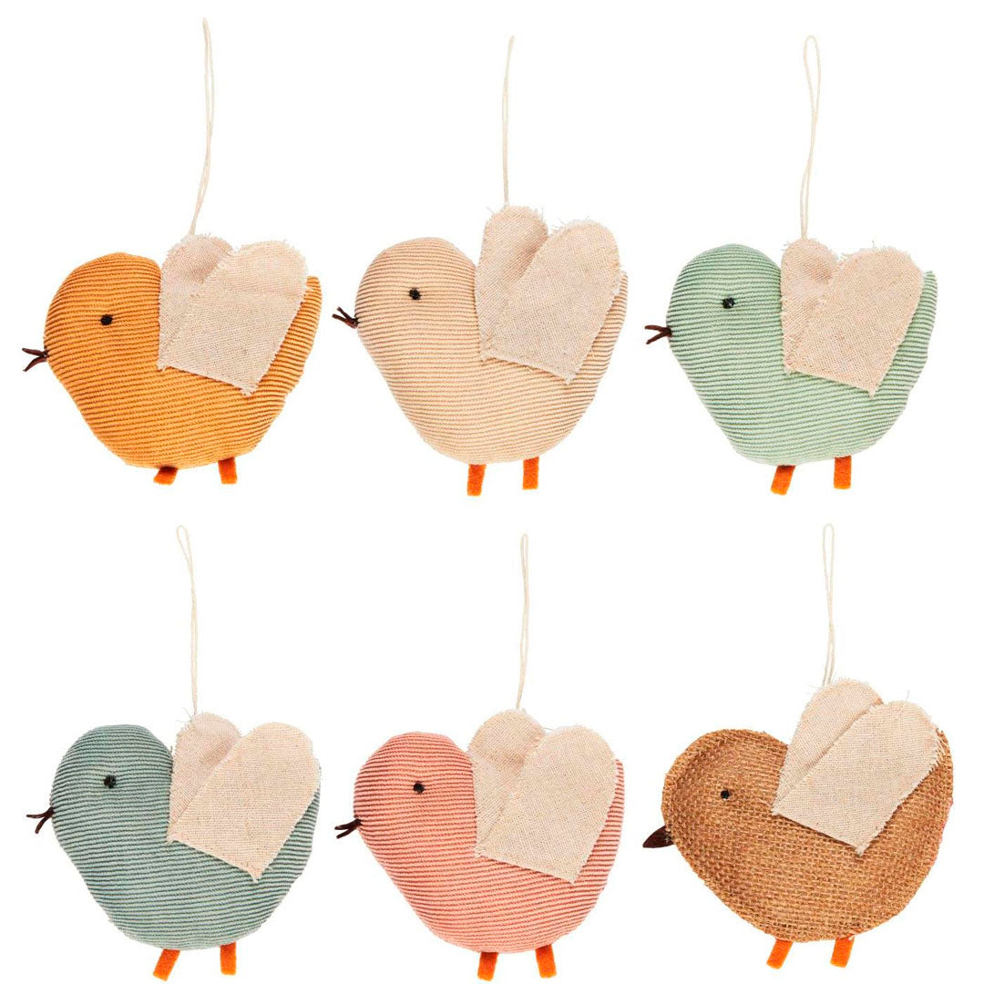 Ib Laursen - Oster-Vögel – Set mit 6 einzigartigen Farben und Mustern