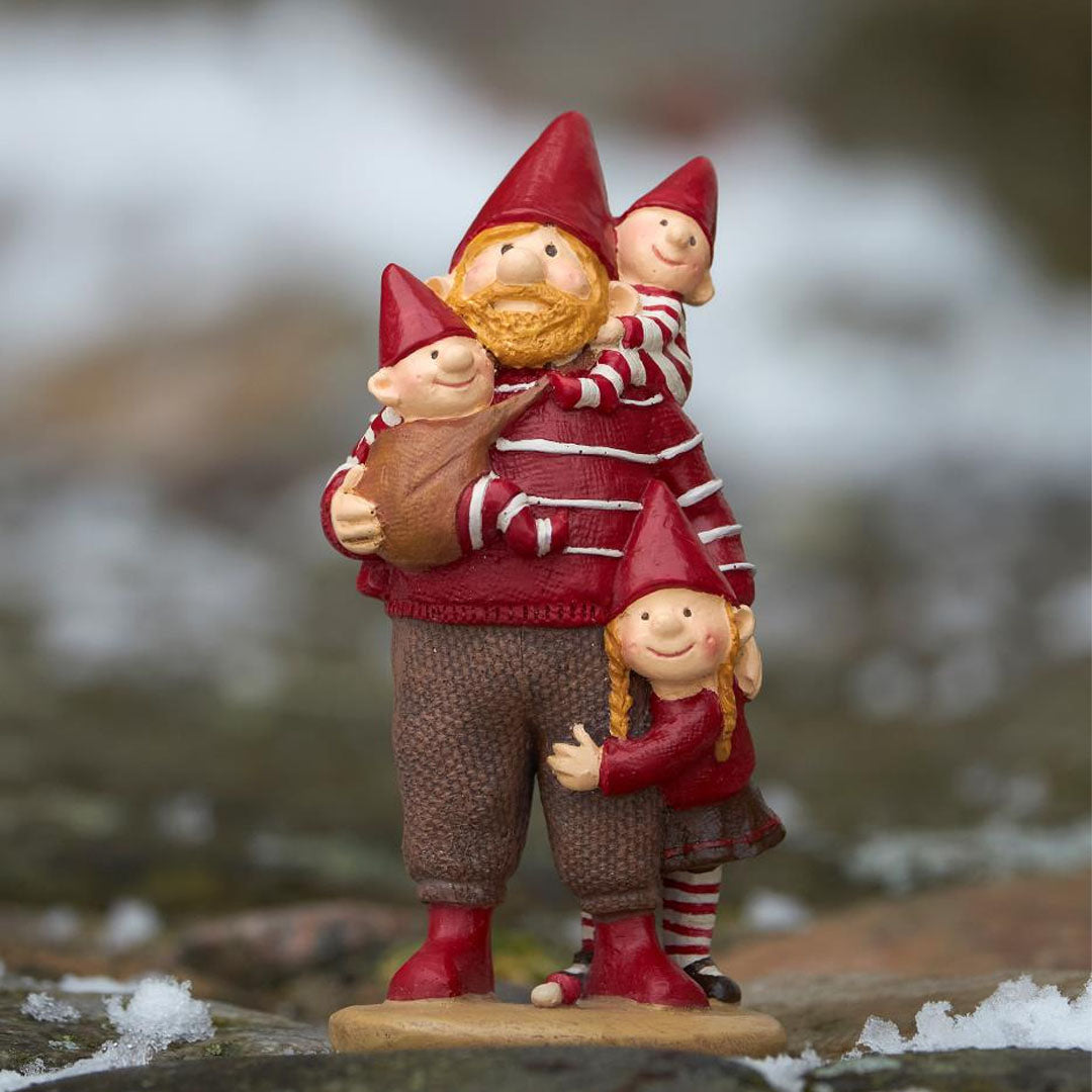 Ib Laursen – Ribe-Wichtel Alfred mit Kindern