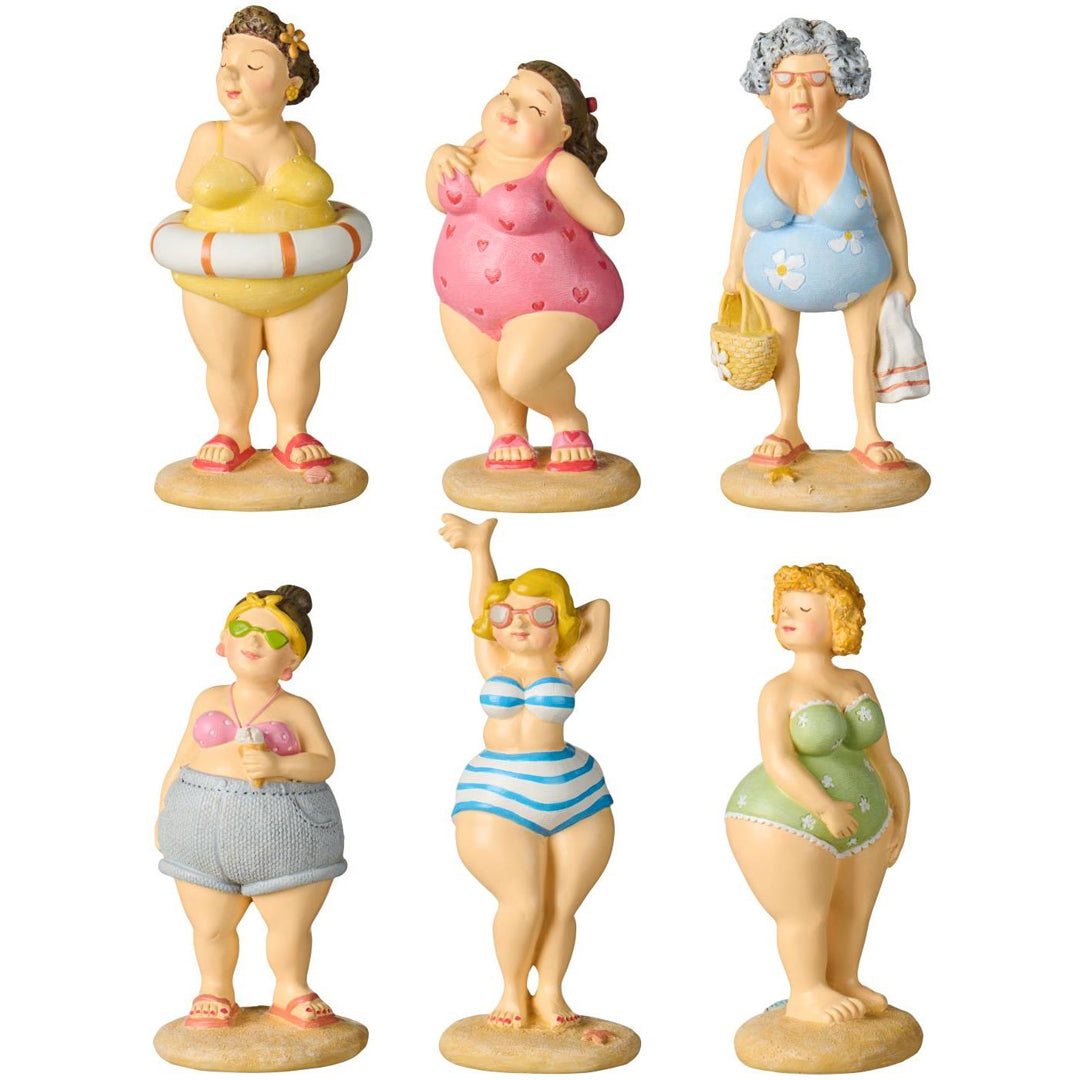 Ib Laursen - Strandköniginnen – Frauen in Badebekleidung · 6 Figuren