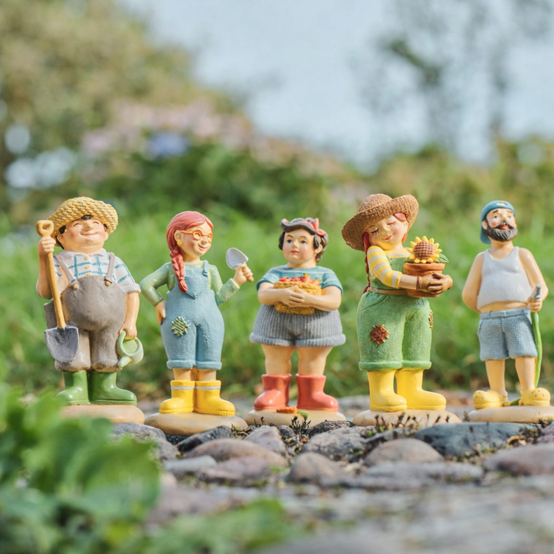 Ib Laursen - Gartenfreunde – 5 Figuren