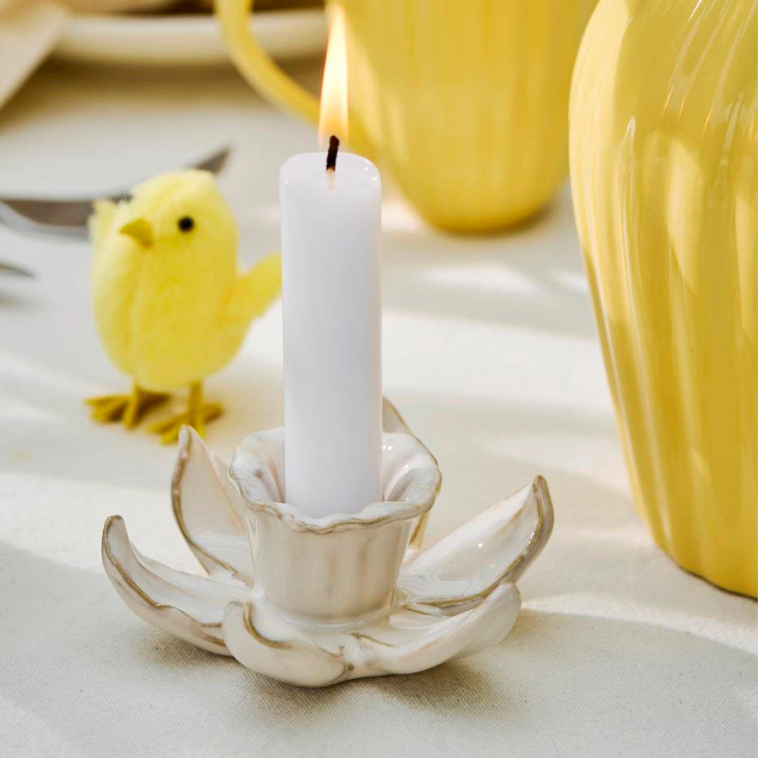 Ib Laursen - Kerzenhalter für 2,2 cm Kerze Daffodils Butter Cream