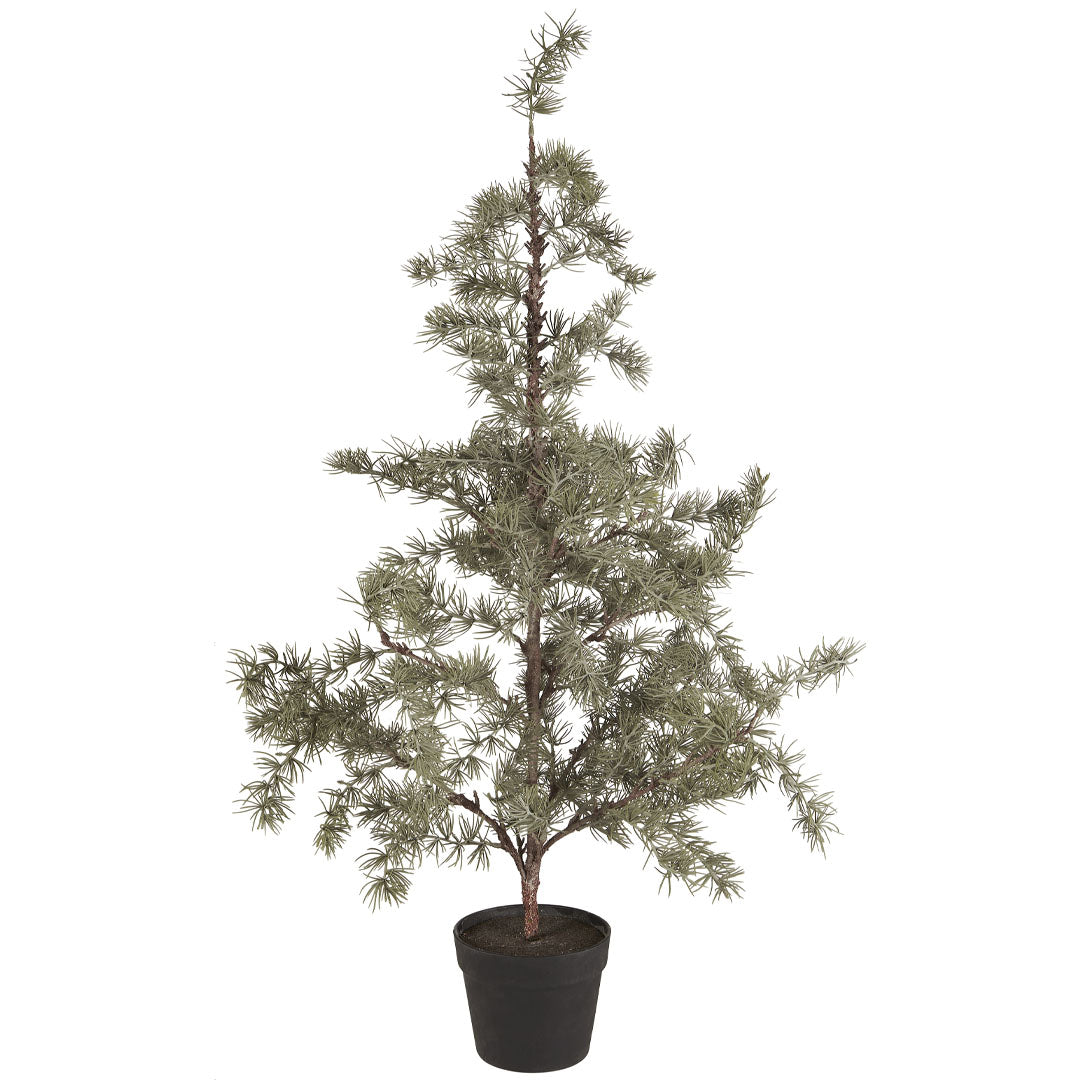 Ib Laursen - Künstlicher Zedernbaum in Plastiktopf - 105 cm