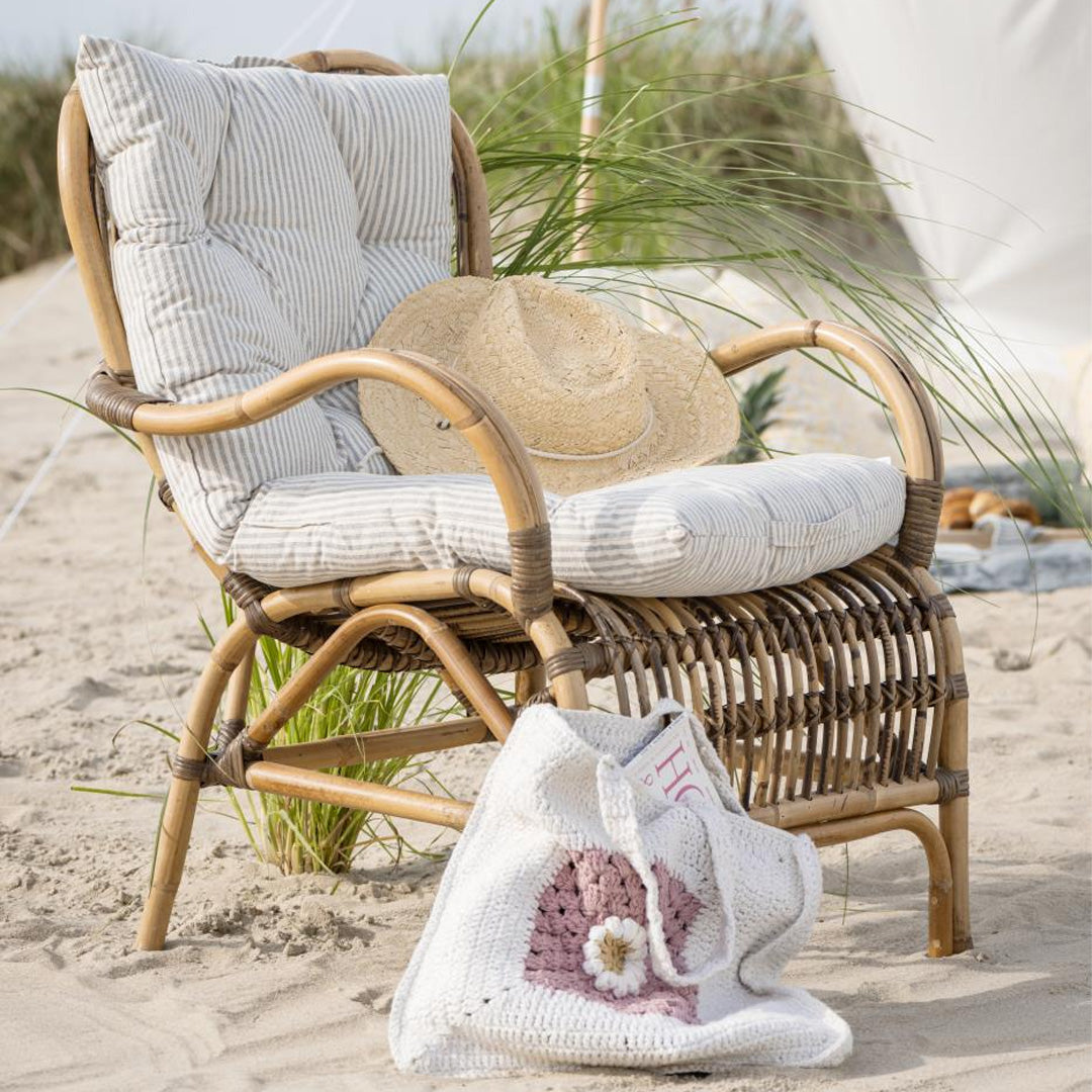 Ib Laursen - Sessel Rattan natur Jannie